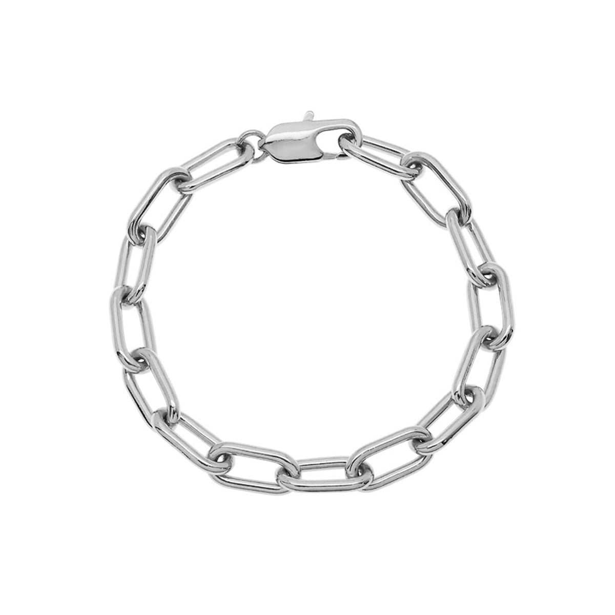 Chunky Bracelet Silver Plated
