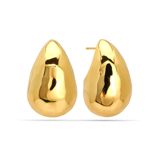 Caramel Earrings 18ct Gold Plated