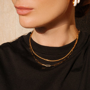 Rope Chain 18ct Gold Plated