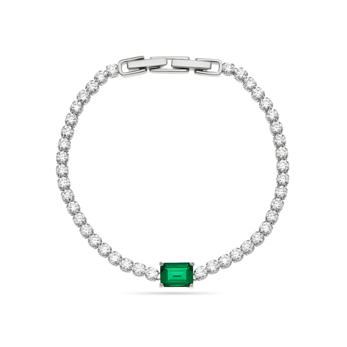 Nano Emerald Tennis Bracelet