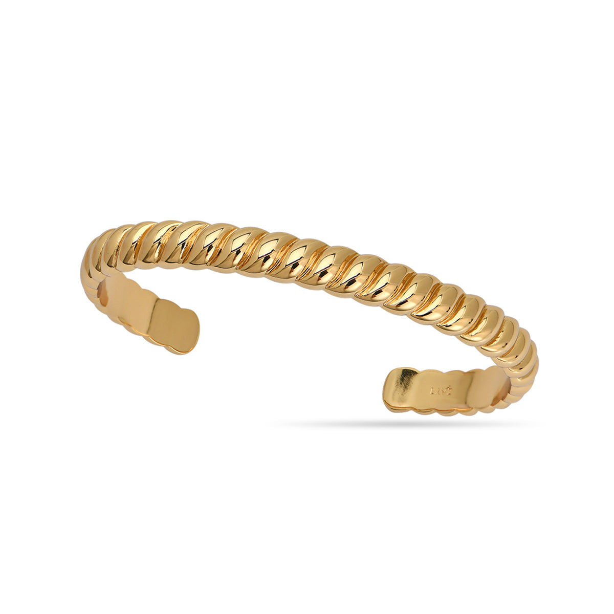 Bangle Bracelet 18ct Gold Plated