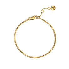 Load image into Gallery viewer, Double Ball Chain Bracelet 18ct Gold Plated
