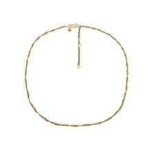 Load image into Gallery viewer, Twisted Rope Chain 18ct Gold Plated
