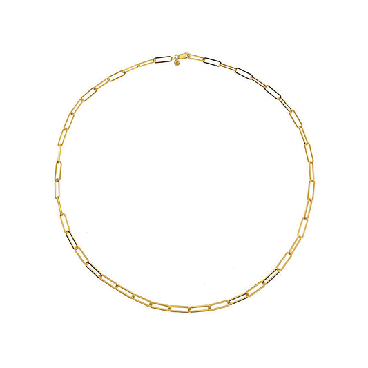 Long Link Chain 18ct Gold Plated