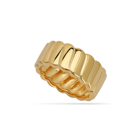 Sour Ring 18ct Gold Plated