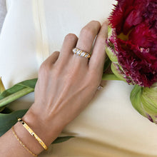 Load image into Gallery viewer, Hinge Cuff Bracelet 18ct Gold Plated
