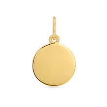 Load image into Gallery viewer, Engravable Pendant 18ct Gold Plated Vermeil
