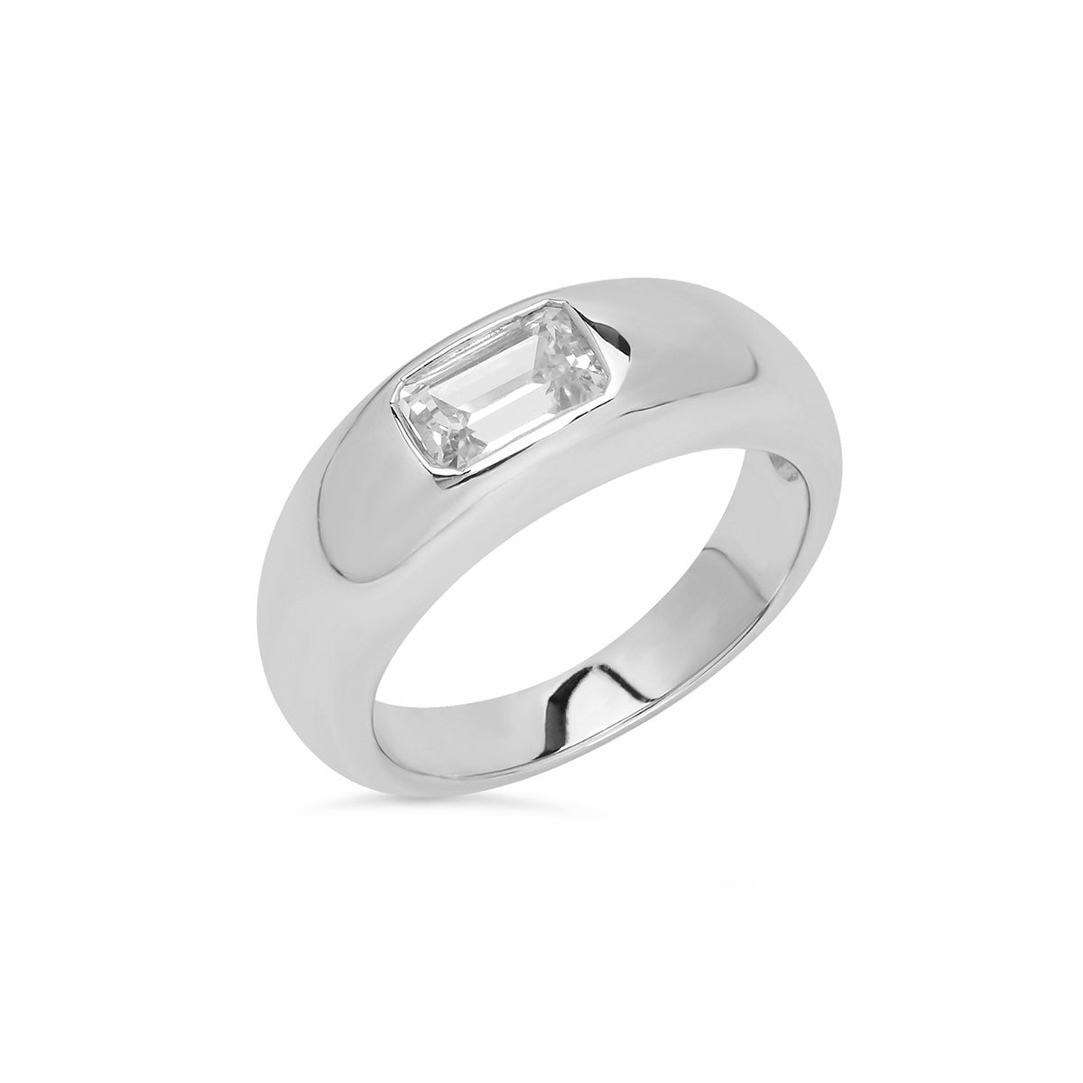 Dome Ring Sterling Silver